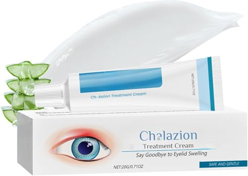 Chalazion, Blepharitis & Stye Eye Treatment Cream - Gentle Golden Eyelid Care Cream - Hydrating & Nourishing, For Sensitive Eyelid Skin & Daily Eye Care