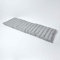 Homescapes Bankauflage 3-Sitzer grau – Sitzkissen Bank Outdoor/Indoor, Oeko-TEX-Zertifiziert, Sitzauflage waschbar für Gartenbank & Sitzbank, 143 x 48 cm