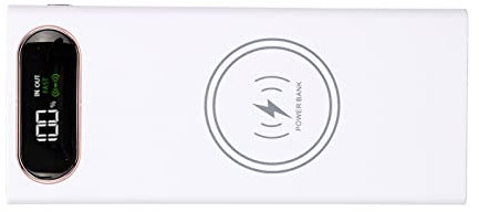 01 02 015 Power Bank Box Fai da Te, Ampia Applicazione Type-C Power Bank 18650 Battery Box Display LCD ABS per telefoni cellulari