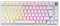 NEWSKILL Pyros Pro Teclado Gaming 75% RGB inalámbrico/Bluetooth/Cable Outemu Red Hotswap - Color Blanco