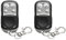 2 Pezzi Telecomando Porta Garage 433 MHz, Telecomando Porta Garage Universale, Telecomando Apprendimento, Telecomando Clonazione, Trasmettitore Portatile Porta Garage Universale, Apriporta Garage