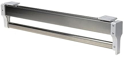 Ropa de la ropa de colgilla de colgilla de colgadura extensible - Varilla de armario de armario deslizante, riel de ropa de vestuario ajustable, pantalones corredizos de acero varilla de colgadora,