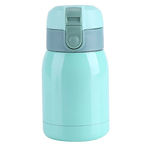 Mini Tasse Isotherme En Acier Inoxydable À Double Paroi Sous Vide Bouteille D'Eau Thermique De Voyage Portable Pour Thé Café (180 Ml, Bleu)