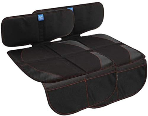 Funbliss Protettore Sedile Auto Bambini, Protezione per Seggiolini Auto impermeabile Coprisedile per Seggiolino Bimbo,Facile da Pulire Con Panno Umido, Confezione da 2 pezzi