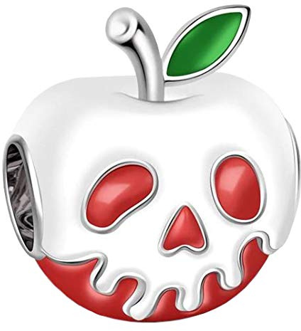 MariaFonte Charm New 2025 Pomme Rouge Halloween Pendentifs Original Charming Bead Argent 925 Maman Bead Compatible Rose Porte-bonheur Famille Noël Femme Bracelet Or Fille Soeur Infini