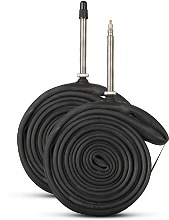 Fahrradschlauch, 2er Set - 28 Zoll (28 x 3/4-1 1/16) Innenschlauch (SV/Sclaverand Ventil) ETRTO - 18/25-622/635
