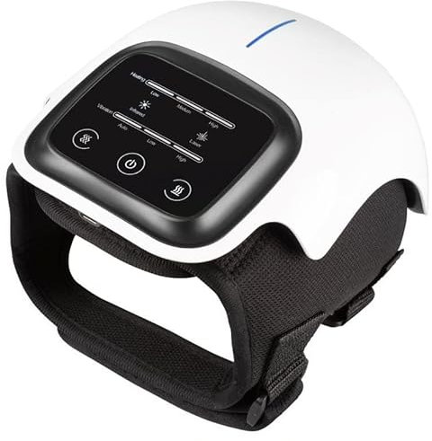 GLOBAL RELAX I VITALZEN KNEE Knie-Massagegerät I Infrarot-Láser-Wärme- I Vibrations-Knie I LED-Touchscreen