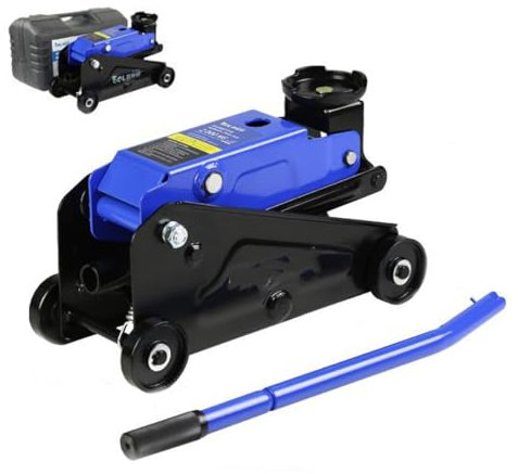 Wagenheber, 2-Tonnen-Wagenheber mit niedrigem Profil, hydraulischer Wagenheber, Autolift, horizontaler hydraulischer Wagenheber, manueller hydraulischer Wagenheber, Wagenheber mit 4000 Pfund Tragfähig