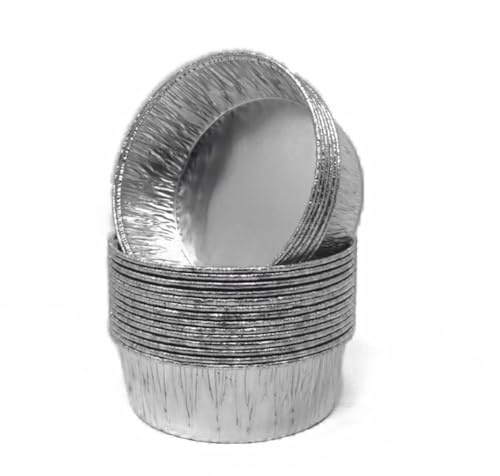 Bakery Direct Traditional Individual Aluminium Foil Pie Moulds (600)