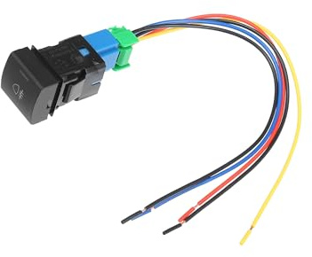 Motoforti 1 Pcs Hole Expansion Port Switch Rear Fog Light Switch for Toyota Long-lasting