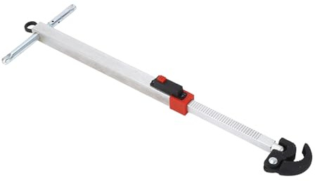 OVAQUIXI Standhahnmutterschlüssel, Sanitärwerkzeug, 250mm, mit zwei drehbaren Backen, für Durchmesser 10mm bis 64mm