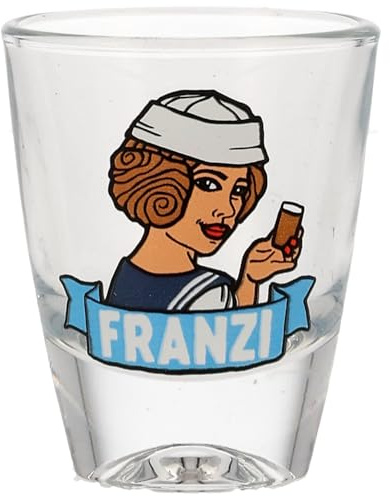 Generisch Franzi Glas - 2 cl (6er Set)