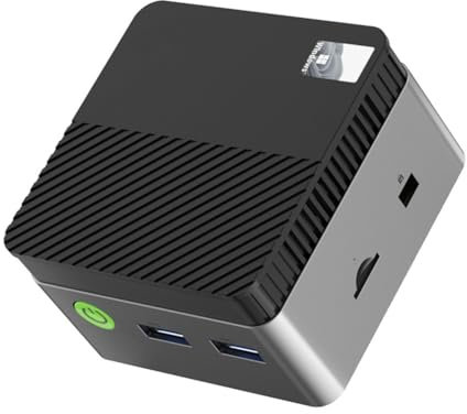 PAGJHRFJG G5 Alder Lake N97 Mini PC Win11 PRO LPDDR5 12 GB 256 GB SSD WIFI5 BT4.2 Computer Portatile Tascabile Mini PC Spina UE