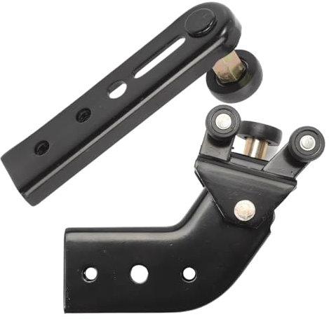 coche Rodillo de puerta corredera Compatible Con Chevrolet Para Express 1500 1996-2014 Soporte De Rodillo De Puerta Corredera Superior Inferior Negro Lado Derecho OEM:15837340, 924-144, 924-143