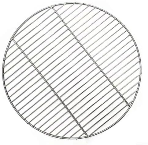 Rejilla Redonda de Acero Inoxidable para Barbacoa, Parrilla de Cocina para Barbacoa al Aire Libre, Camping, Picnic, Parque, 28 cm, 33 cm, 38 cm