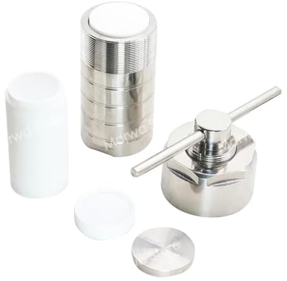 Reattore ad alta pressione Reattore for autoclave idrotermale da 25-500 ml con sintesi idrotermale con camera in PTFE Recipiente a pressione da laboratorio(100ml)