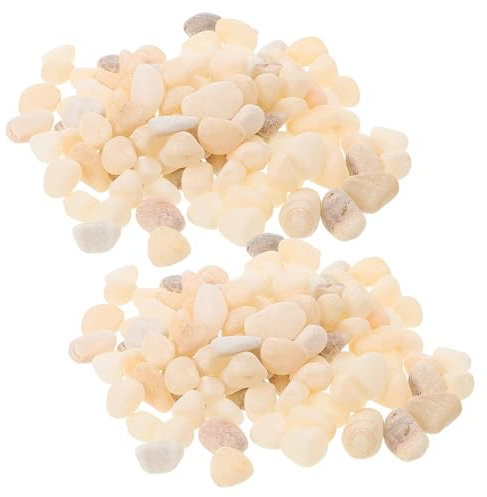 Toyvian Decorative Stones for Aquariums and Plants Gravel for Fish Tanks Flowerpots Cactus Pots and Bonsai Trees Versatile and Beautiful Landscaping Stones