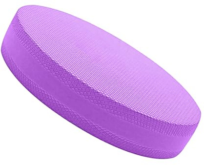 Tragbares Gymnastik Trainer Board 28x17x6 Cm Balance Pad Oval Rutschfestes Weichen Komfortablen Stabilität Für Yoga, Tanz Training, Pilates Und Fitness Physiotherapie Stretching