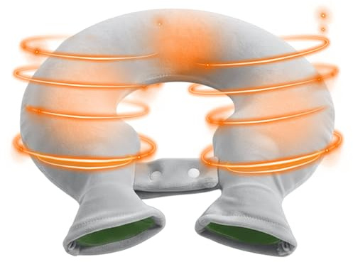 Bolsa De Agua Caliente En Forma De U | Compresa Térmica Impermeable Para Calor Y Frío - Bolsa Calentadora Para Hombros Y Cuello - Para El Hogar La Oficina El Invierno La Escuela Los Viajes Las Vacacio