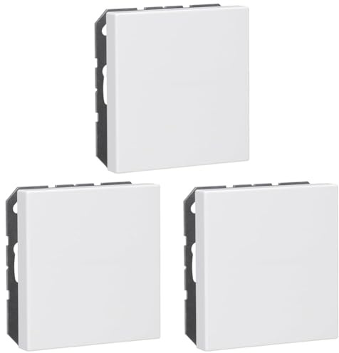 Jung Blind-Abdeckung LS994BWW alpinweiß (Packung mit 3)