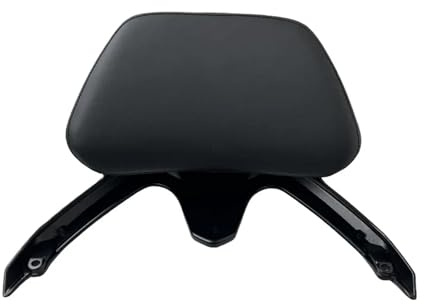 Pasajero Trasero Asidero respaldo Ajuste para Yamaha TMAX 530 2012-2016, accesorios motocicleta, respaldo, almohadilla de protección asiento trasero pasajero Respaldo trasero(Black)