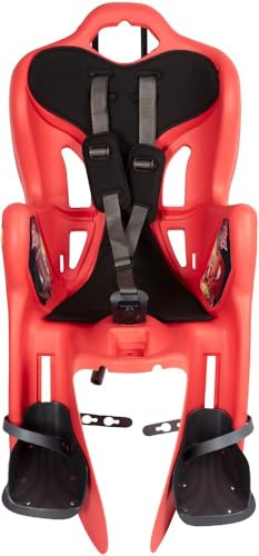 Seggiolino Posteriore Bicicletta Disney Cars - seggiolino per Bambini - Supporto Fino a 22 kg - Testato ed omologato EN 14344
