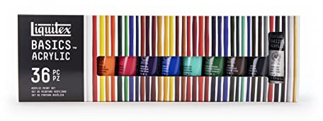 Liquitex BASICS ACRYLICS SET 36 COLORS