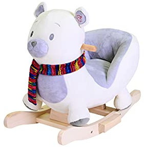 Knorrtoys 40374 Schaukeltier Fred Eisbär mit Sound