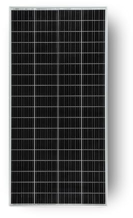MOSCATELLI Panel Solar 200W para baterias 12V Células Monocristalinas PERC 9BB de Última Generación con Muy Alta Eficiencia. Optimizado – tensión 21V