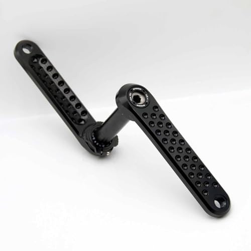 LSRRYD GXP Set Pedivelle Bicicletta 160mm 165mm 170mm 175mm Alluminio Lega Bicicletta Manovella Braccio Strada Bicicletta Cava Integrato Guarniture(160mm)