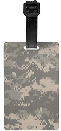Gepäckanhänger für Koffer, Kofferanhänger, Identifikatoren für Damen, Herren, Reisen, schnell erkennbar, Gepäck, Koffer, Armee, digital, Camouflage