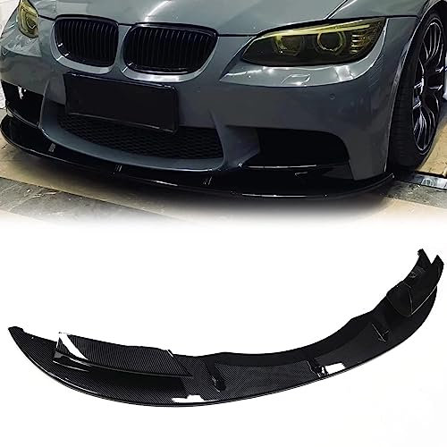 TaoZong Auto Frontspoiler für BMW E90 E92 E93 M3 2007-2013,Frontstoßstange Lippe Car Styling Karosserie-Anbauteile