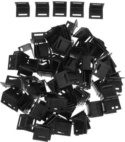 SOLUSTRE 100 Pezzi Di Protezione Per Cinghie Di Carico Angolari in Plastica Per Trasporto Protezioni Per Bordi e Angoli Di Camion Accessori Per Fissaggio e Sicurezza Carichi