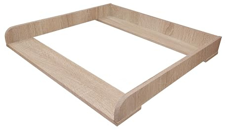 Shefa Kids 800 Universal Changing Top Compatible with Dressers Malm, Hemnes and Nordli Series, Oak