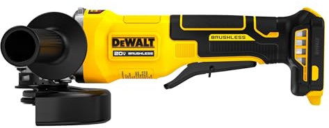 DEWALT 20V MAX Cordless 4 1/2 Inch Paddle-Switch Grinder, Bare Tool Only (DCG408B)