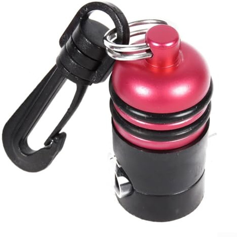 Hose Security Made Easy Magnetic for OCTOPUS Holder for Scuba Regulators and Gauges (Red)