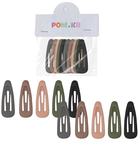 Qwrqwr Barrettes à cheveux pour bébé fille - Mini pinces à cheveux colorées pour cheveux fins - Multicolore - Stylé (coloré mat)