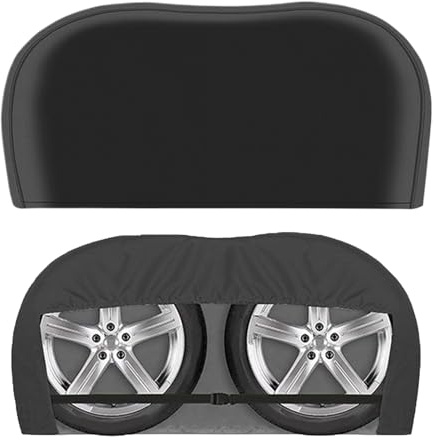 Housses de Roue pour Remorque | Set De 2 Protections De Pneus | Accessoires Auto Protecteurs De Jantes 66-76 cm Imperméables Pluie Quotidien Extérieur Camping Garage Camping Car Bateau Camion