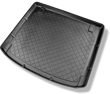 Mossa - Kofferraumwanne kompatibel mit Opel Astra H Caravan (2004-12.2014) - Kofferraummatte rutschfest Schutzmatte - G