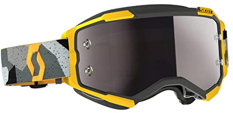 Scott Fury Motocross-Maske, Unisex, Erwachsene, Grau, Größe L
