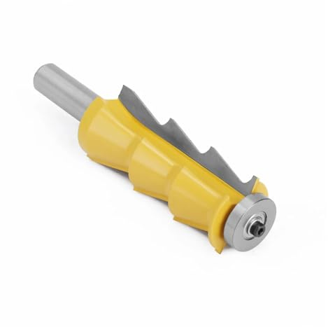 NPQRKJYH 1 broca de fresadora tipo persiana de 12 mm y 1/2 con vástago for puerta de madera, cuchillo, herramientas for trabajar la madera(12.7mm shank)