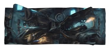 WZYCWB Future Robot - Diadema con lazo elástico para niñas, accesorios para el pelo, adecuada para bebés de 0 a 6 meses, regalo muy significativo