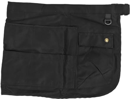 Garden Tool Belt, Half Apron Tool Pouch Belt Garden Apron Adjustable Gardening Tool Waist Bag Belt with Multi Pockets Makeup Artist Waist Apron