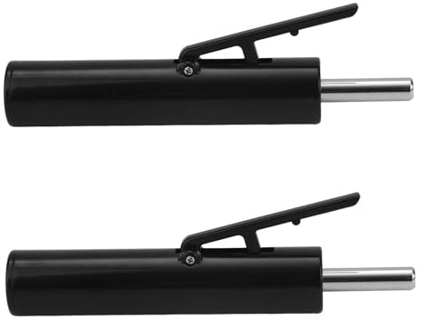 2st Viktstapelstift, 0,79cm Diameter Svarta Droppsetstift för Gym Träningsmaskintillbehör Styrketräningsutrustning för Kommersiellt och Hemmagym