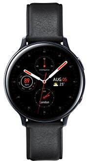 Samsung Galaxy Watch Active 2 - Smartwatch de Acero, 44mm, color Negro, LTE [Versión española]