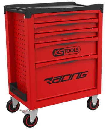 KS TOOLS - Servante Racing - Rojo - 5 cajones - 855.0005