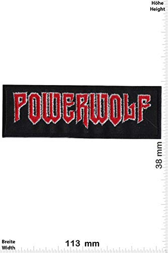UNGROL - Powerwolf Power-Metal-Band Group Aufnäher Besticktes Patch zum Aufbügeln Applique