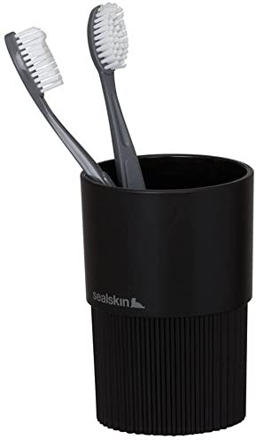 Sealskin Brave Vaso para cepillos de dientes independiente Negro