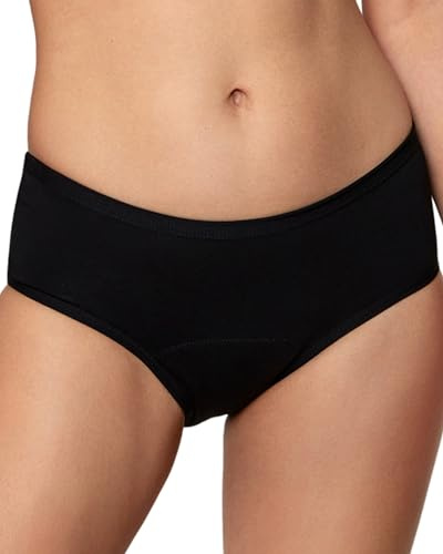 Periodenunterschwäsche Starke Blutung, Ultra Saugstarke Menstruationsunterwäsche aus Baumwolle, Slip für Damen und Mädchen Super Saugstark