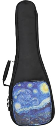 Generic Ukulele Gig Bag Ukulele Case für 30 Zoll Ukulele Schwammpolsterung Nylon Ukulele Bag Gig Bag für Camping Konzert im Freien